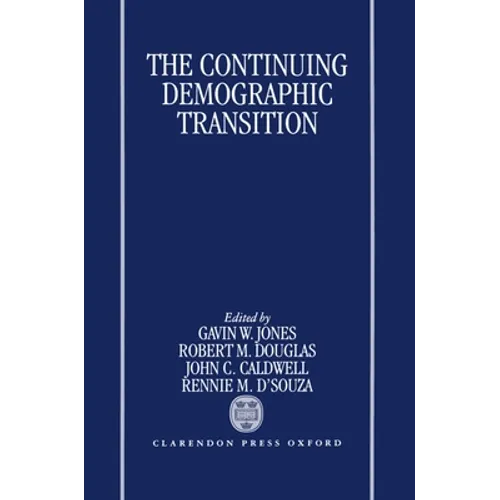 The Continuing Demographic Transition - Hardcover