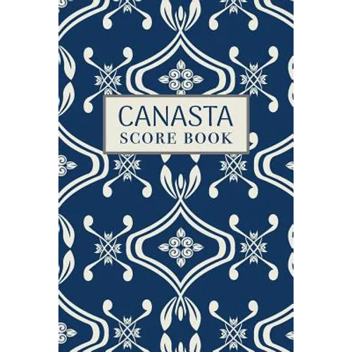 Canasta Score Book: 6x9, 110 pages, Keep Track of Scoring Card Games - Paperback