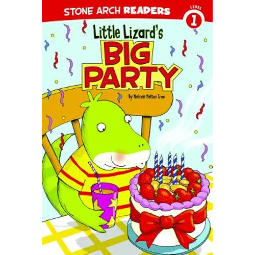 Little Lizard's Big Party - Paperback
