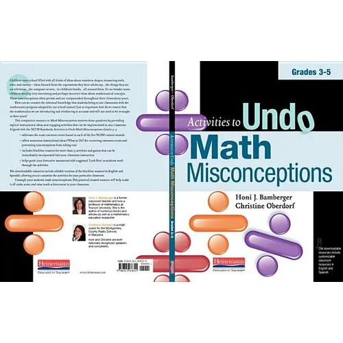 Activities to Undo Math Misconceptions, Grades 3-5 - Paperback