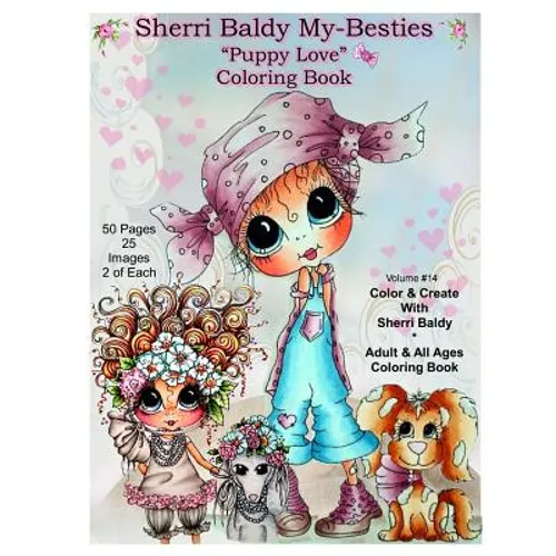 Sherri Baldy My Besties TM Puppy Love Coloring Book - Paperback