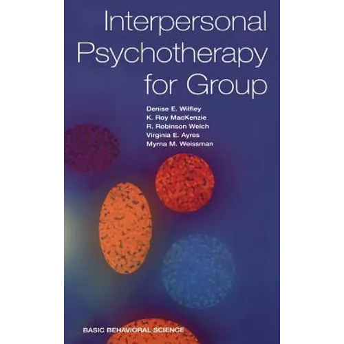Interpersonal Psychotherapy for Group - Hardcover