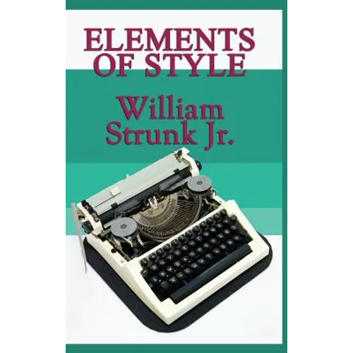 Elements of Style - Hardcover