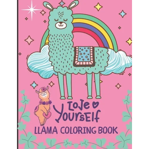 Llama Coloring Book: For Girls Ages 7-12 (Animal Coloring Books) - Paperback
