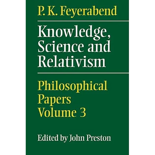 Knowledge, Science and Relativism - Paperback