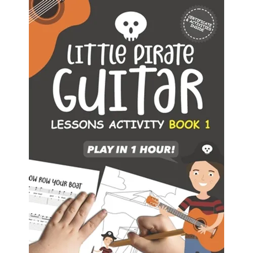 Little Pirate Guitar Lesson Activity Book1 - Paperback
