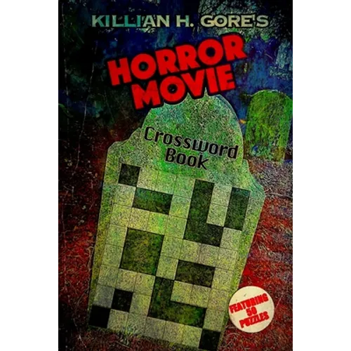 Horror Movie Crossword Book - Paperback