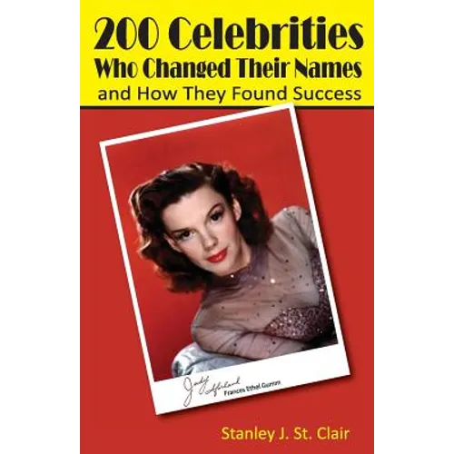 200 Celebrities Who Changed Their Names and How They Found Success - Paperback
