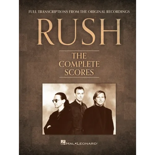 Rush - The Complete Scores: Deluxe Hardcover Book with Protective Slip Case - Hardcover