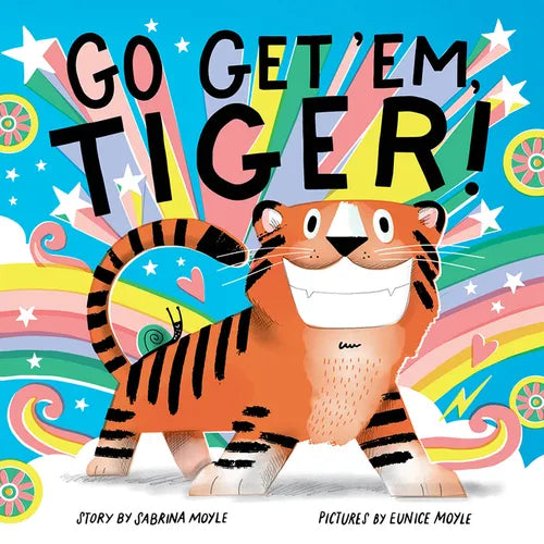 Go Get 'Em, Tiger! (a Hello!lucky Book) - Board Book