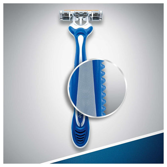 Gillette Blue3 Disposable Razor for Men - Smooth Shave, Comfortgel Technology, 3 Chrome-Coated Blades