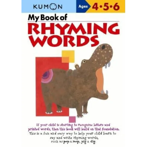Kumon My Book of Rhyming Words - Paperback
