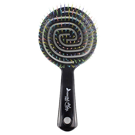Nascita Pro Three-Dimensional Oval Hair Brush with GemTips Technology - Gentle Detangling, Anti-Static, Hair Care