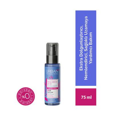 Urban Care Hyaluronic Acid Collagen Hair Serum - Nourishing, Vegan, UV Protection - 2.54 fl oz