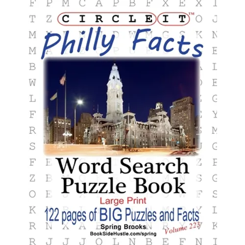 Circle It, Philly Facts, Word Search, Puzzle Book - Paperback