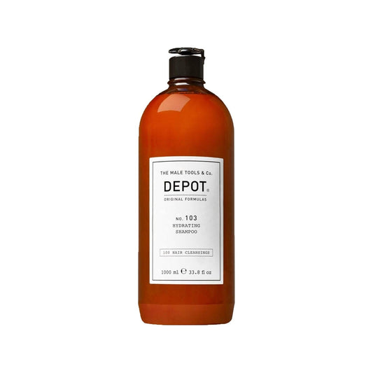 Depot No. 103 Hydrating Shampoo - Moisturizing 1000ml for Dry Hair, Nourishing Hair Care