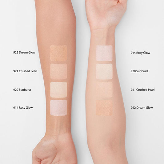 LYKD Highlighter Powder for Natural Glow Makeup - Enhances Facial Features, Easy Application
