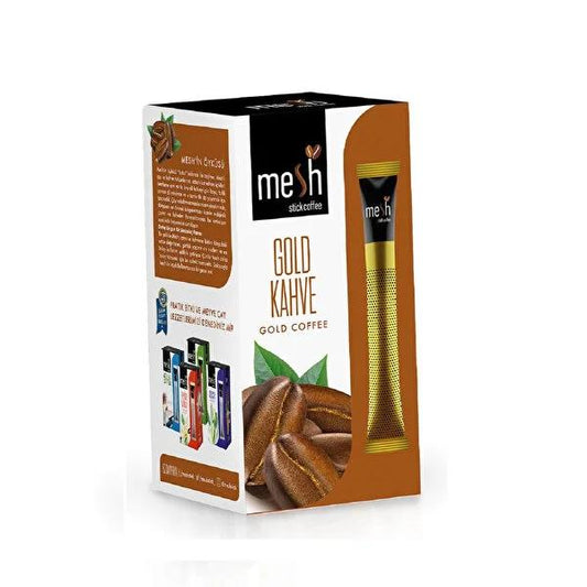 Mesh Stick Kahve 16'lõ Gold 32 gr - Premium Brazilian Coffee Pods for Coffee Lovers