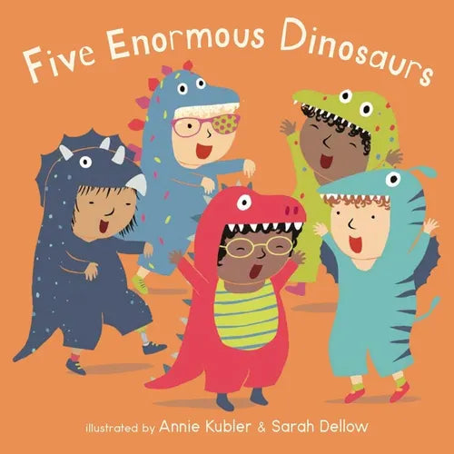 Five Enormous Dinosaurs - Board Book