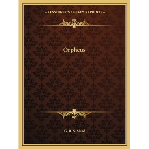 Orpheus - Paperback