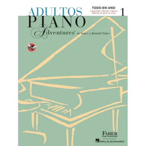 Adultos Piano Adventures Libro 1: Spanish Edition Adult Piano Adventures Course Book 1 - Paperback
