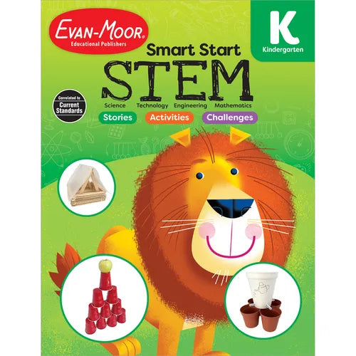 Smart Start: Stem, Kindergarten Workbook - Paperback