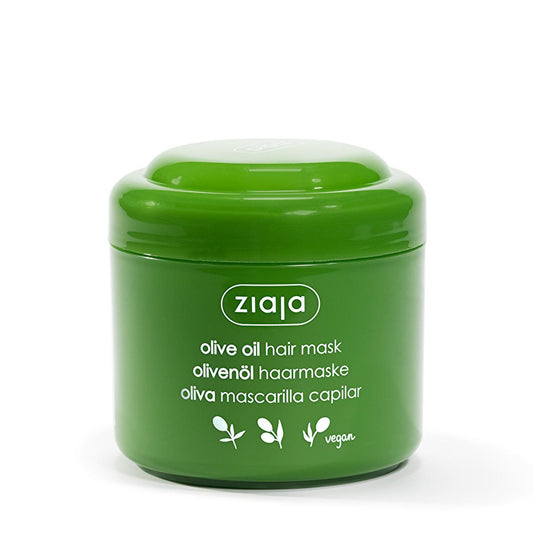 Ziaja Olive Oil Hair Mask: Revitalizing & Nourishing Treatment for Dry, Damaged Hair - Vegan, Natural, Deep Conditioning, Repairs & Shines