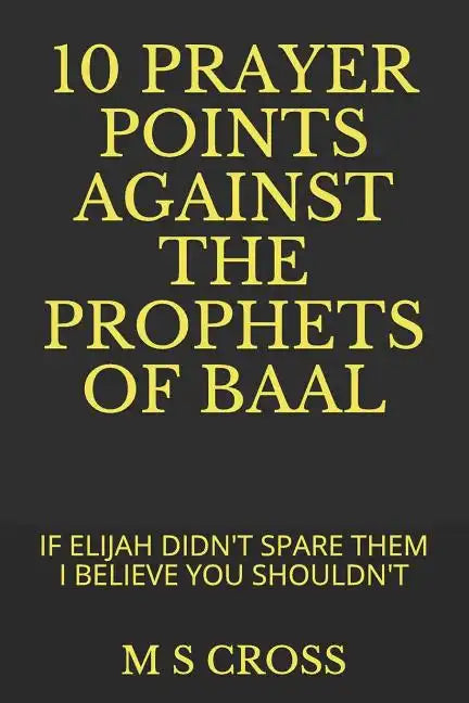 10 Prayer Points Against the Prophets of Baal: If Elijah Didn't Spare Them I Believe You Shouldn't - Paperback