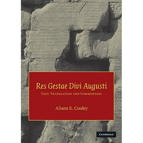Res Gestae Divi Augusti - Paperback