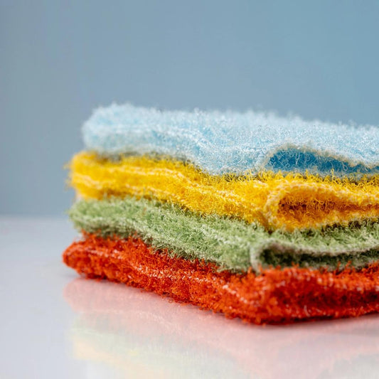 Let'scrub Blue Bath Sponge