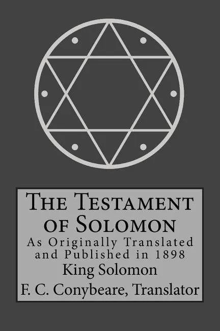 The Testament of Solomon - Paperback