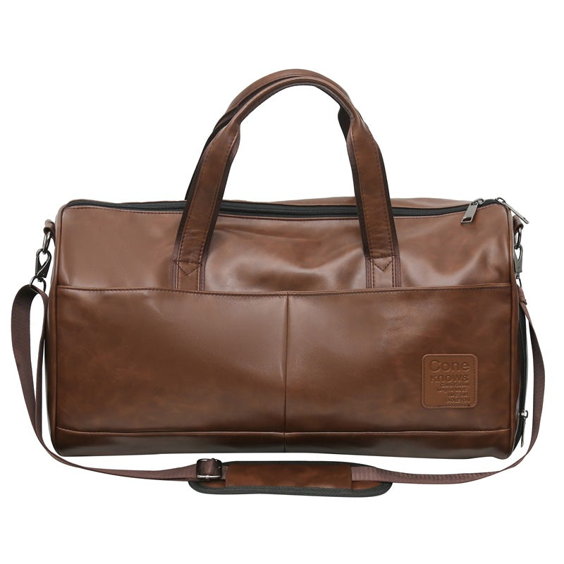 Men's Retro High-Capacity Fashionable Shoulder Organizer Bag