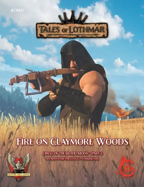 Fire on Claymore Woods for 5E - Paperback