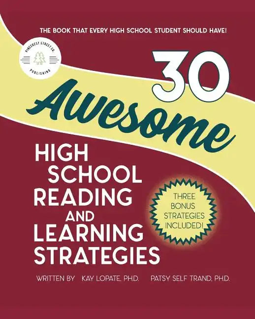30 Awesome High School Reading and Learning Strategies - Paperback