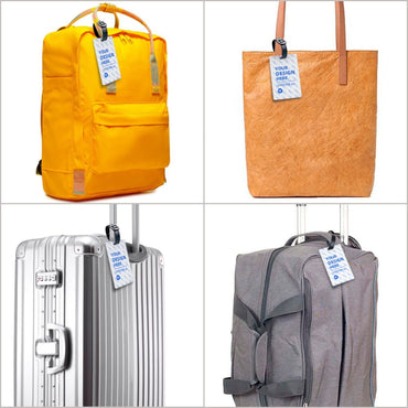 Create Your Own Easy To Hang Luggage Tag With High Identification