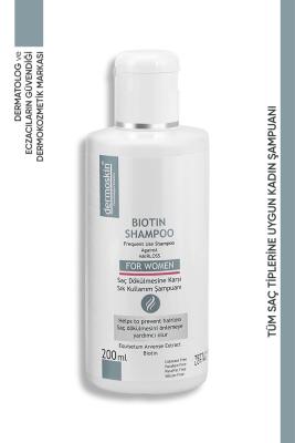 Dermoskin Biotin Shampoo for Women - Gentle, Residue-Free Hair Cleanser & Revitalizer