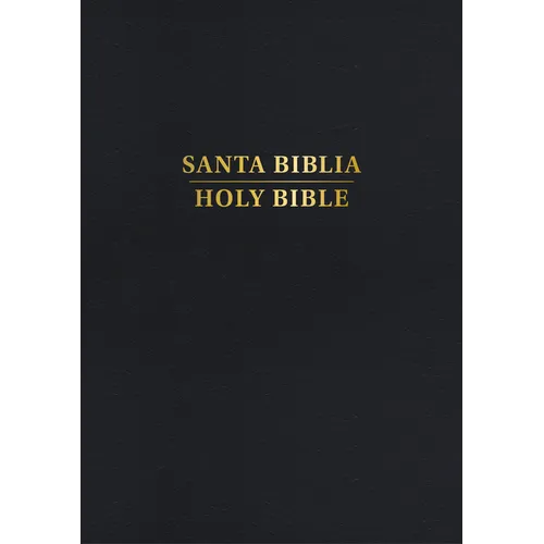 Rvr 1960/KJV Biblia Bilingüe Tamaño Personal, Negro Tapa Dura (Edición 2024) - Hardcover