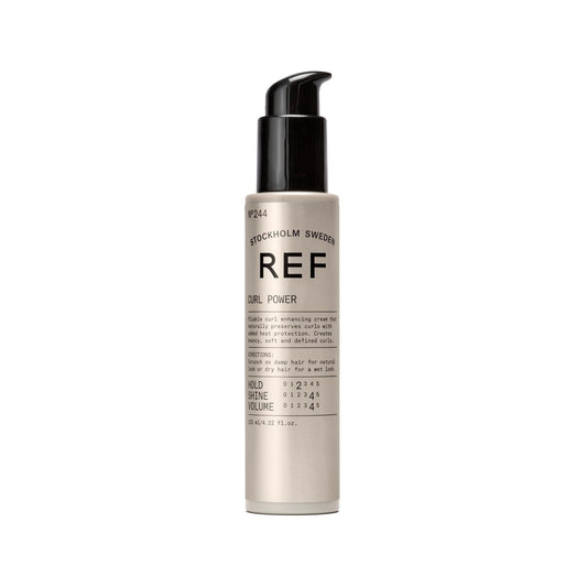 REF Curl Power Curl Enhancing Gel for Curly Hair - 4.23 fl oz, Enhances Natural Curl Definition & Texture