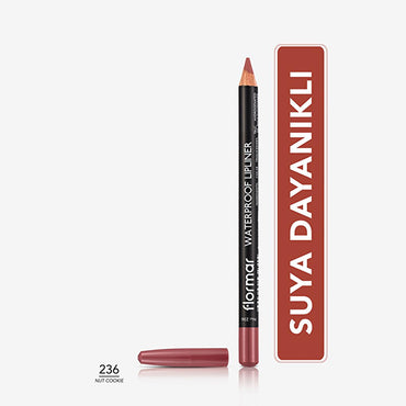 Flormar Matte Lip Liner - Water-Resistant, High Pigment Lip Liner