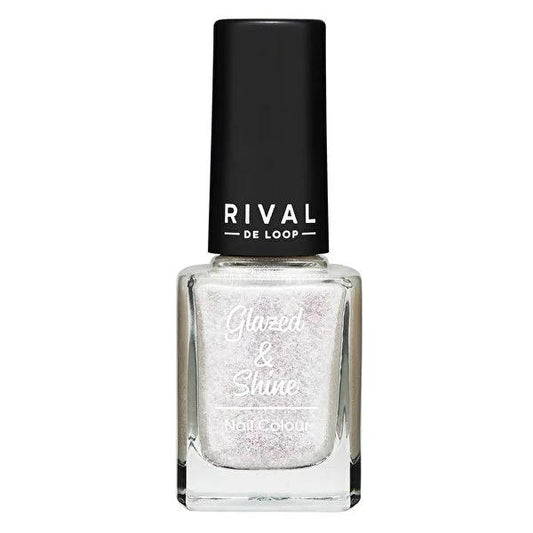 Rival de Loop Glazed & Shine Nail Polish - High Pigment, Long Lasting Metallic Nail Color for Elegant Shine