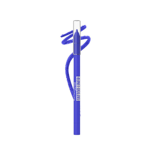 Maybelline New York Tattoo Liner Gel Eyeliner - Galactic Cobalt, Long-Lasting, Precise Application
