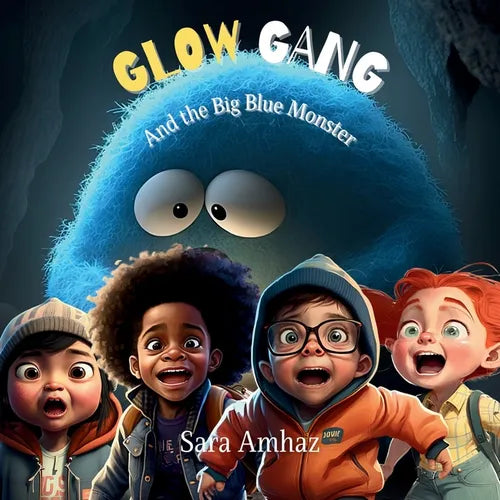 Glow Gang and the Big Blue Monster - Paperback