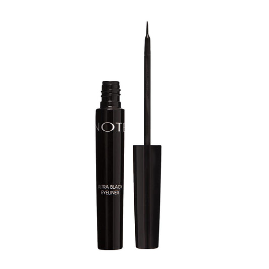 Note Ultra Black Eyeliner - Precise Liquid Eyeliner for Sensitive Eyes - Paraben-Free, Dermatologically Tested