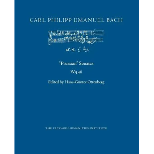 Prussian Sonatas, Wq 48 - Paperback