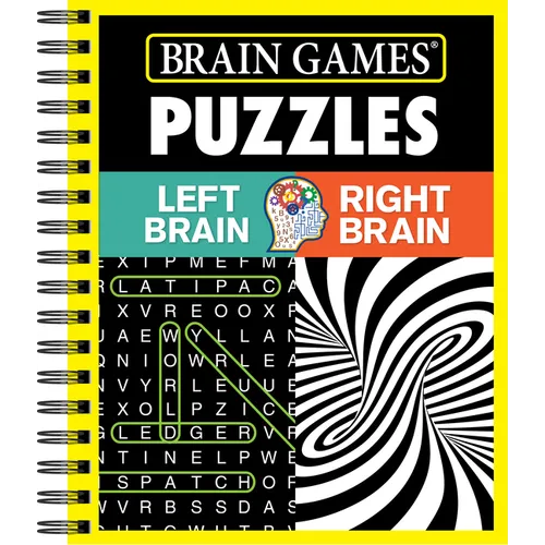 Brain Games - Puzzles: Left Brain Right Brain - Spiral