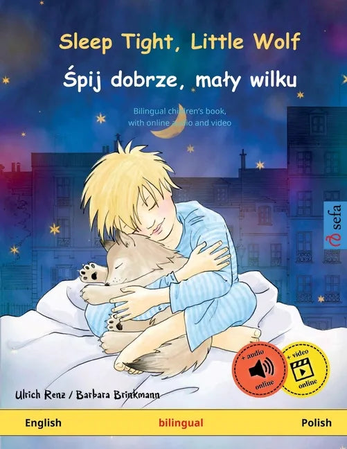 Sleep Tight, Little Wolf - Śpij dobrze, maly wilku (English - Polish) - Paperback