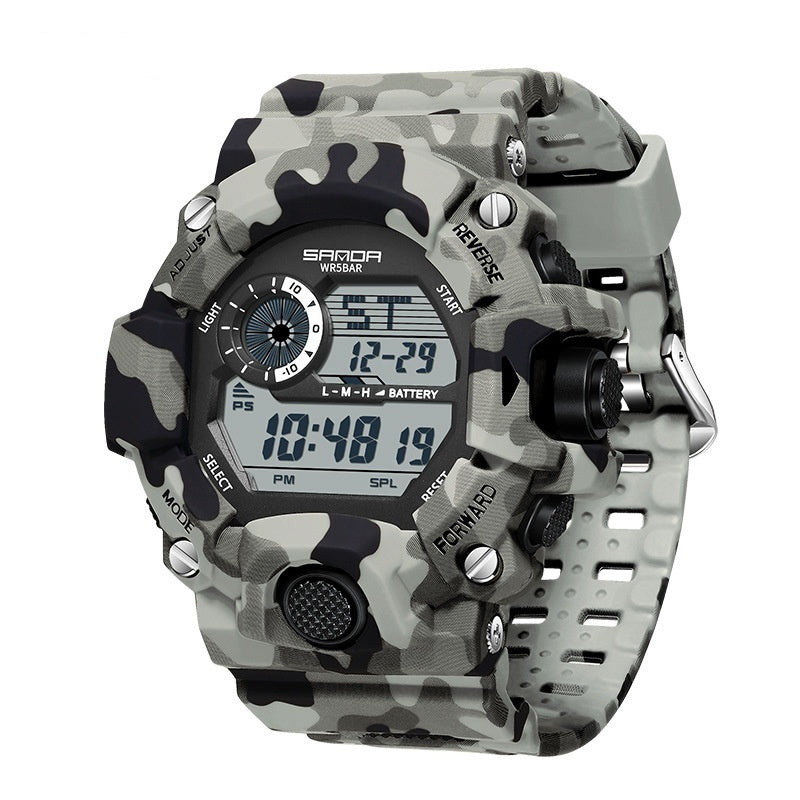 Multi-functional Camouflage Series Outdoor Sports Electronic Watch