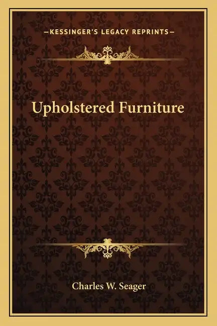 Upholstered Furniture - Paperback
