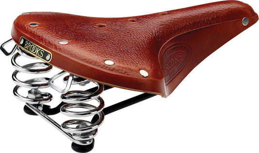 Brooks B67 Saddle - Steel Honey Men's