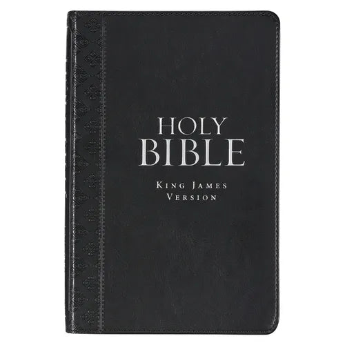 KJV Standard Size Thumb Index Edition: Black - Imitation Leather